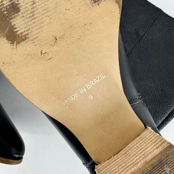 Intentionally Blank Carlos Leather Tall Boot in Black - Picture 10 of 11